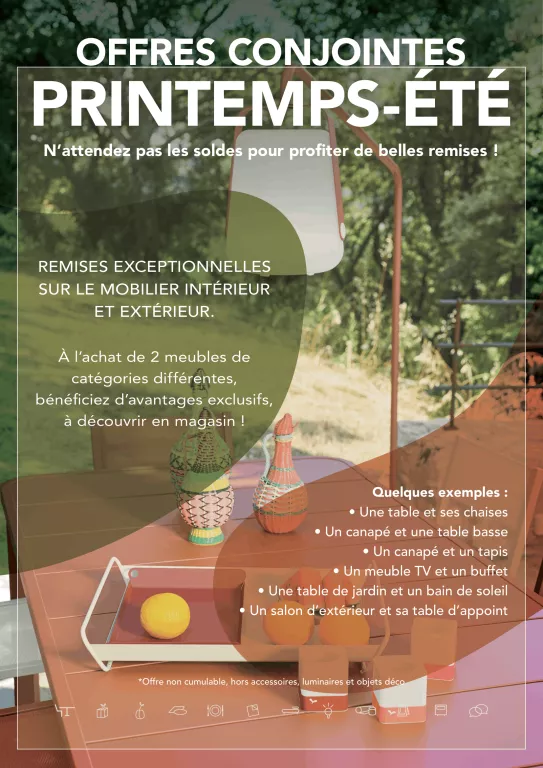 Affiche offres conjointes