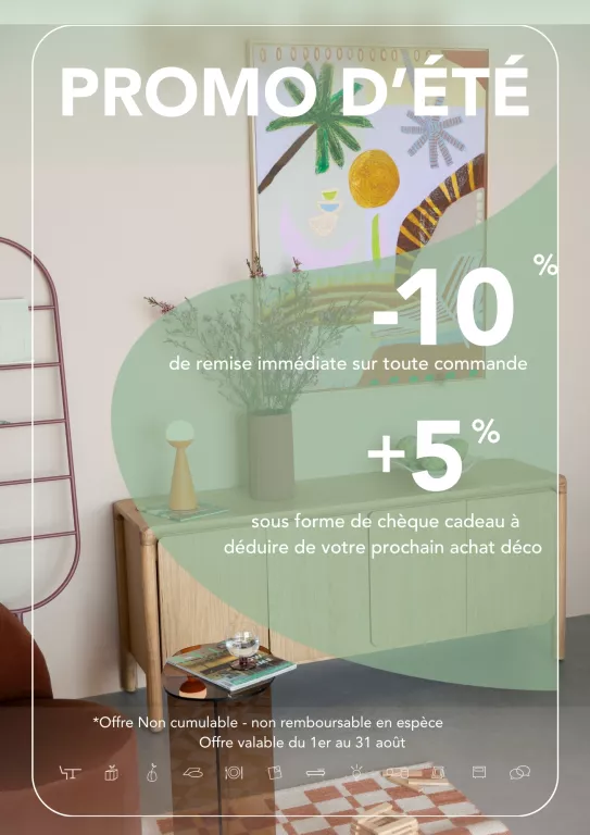 Promo d'été août 2026